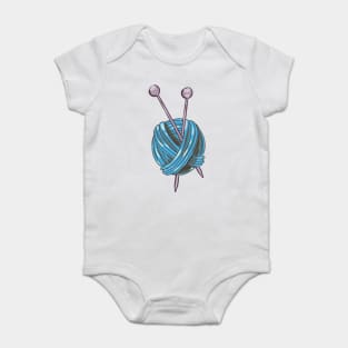 Knitting Baby Bodysuit